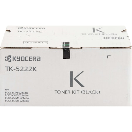 Kyocera Standard Yield Toner: Black, TK-5222K TK-5222K